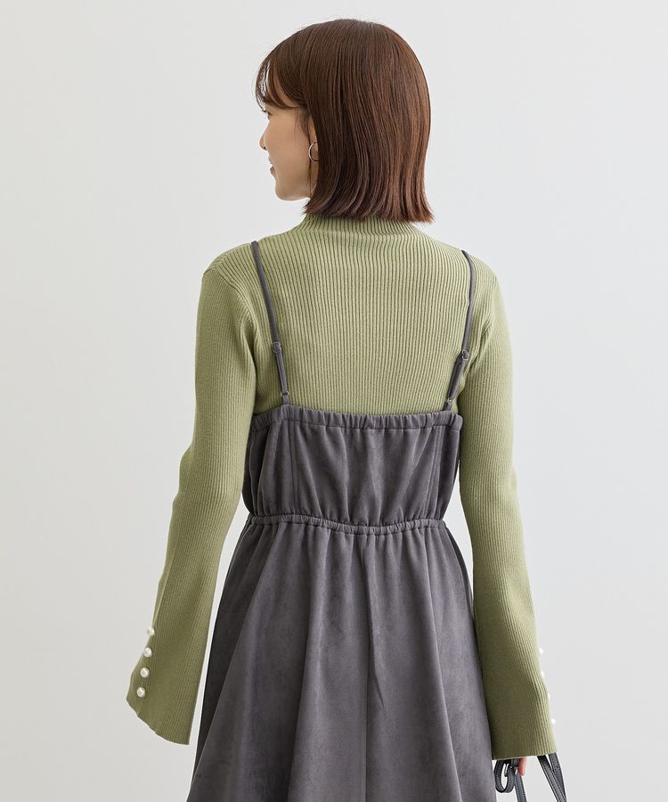 Green Parks「・SUGAR SPOON スエードポンチキャミワンピ」|ワンピース|