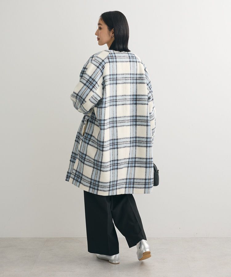 Green Parks「シャギーノーカラーコート」|その他|