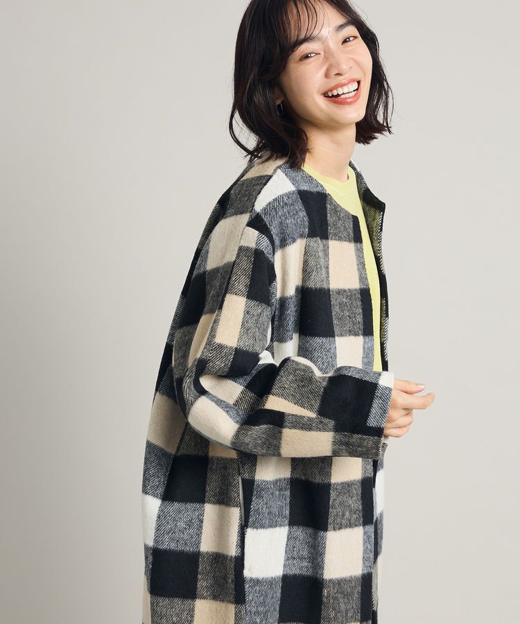 Green Parks「シャギーノーカラーコート」|その他|