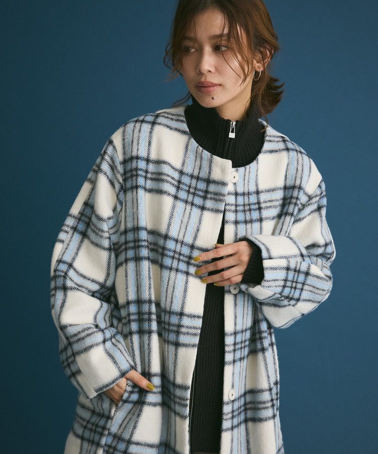 Green Parks「シャギーノーカラーコート」|その他|