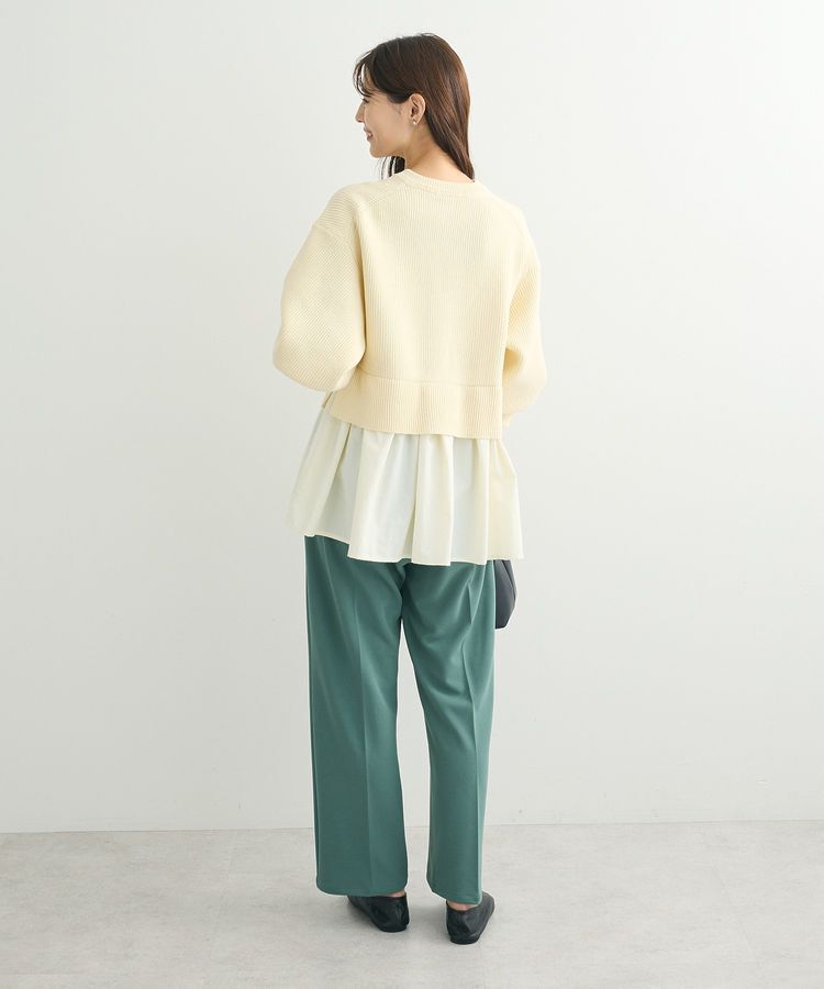 Green Parks「・ELENCARE DUE スソレイヤーニットカーディガン」|カーディガン|