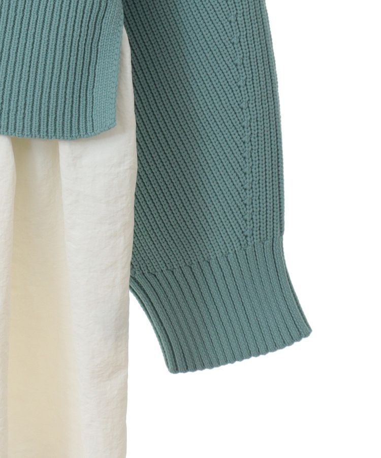 Green Parks「・ELENCARE DUE スソレイヤーニットカーディガン」|カーディガン|