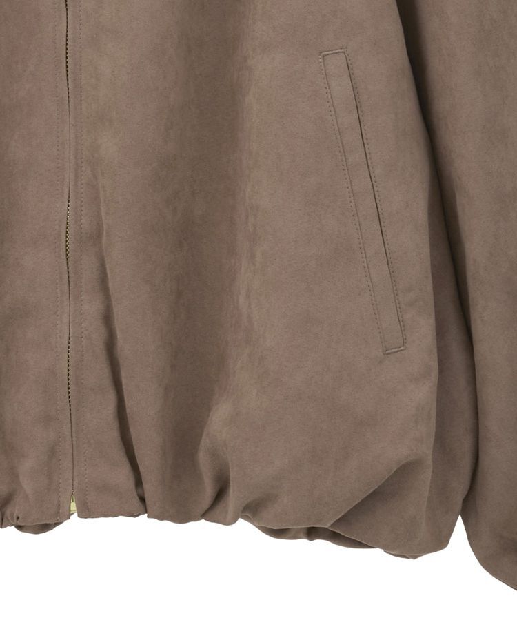 Green Parks「スウェードライクギャザーブルゾン」|ブルゾン・スタジャン|