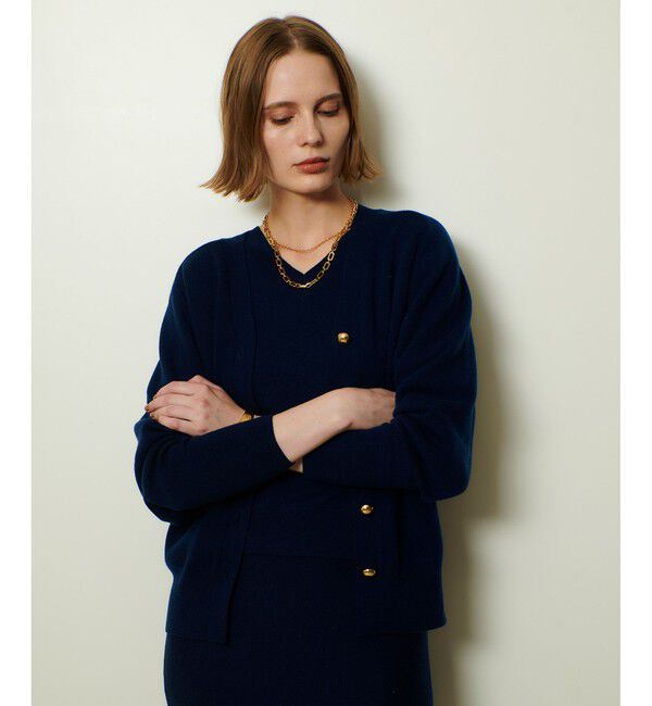 allureville「ウールスムースカーディガン」|カーディガン|