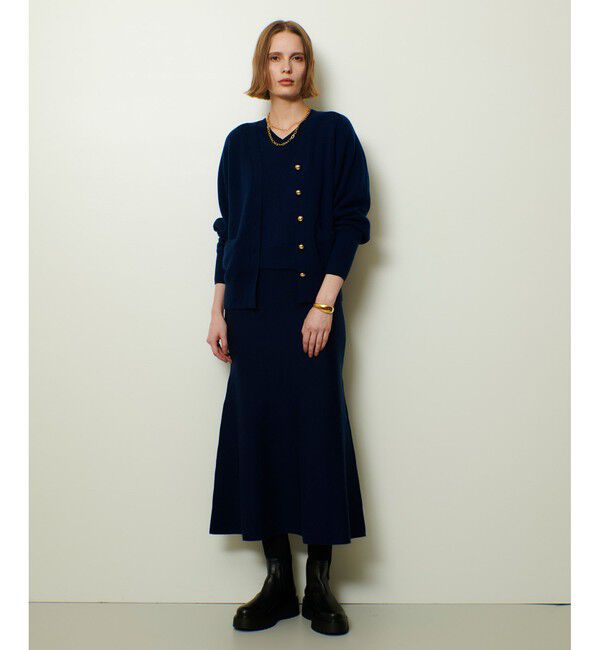 allureville「ウールスムースカーディガン」|カーディガン|