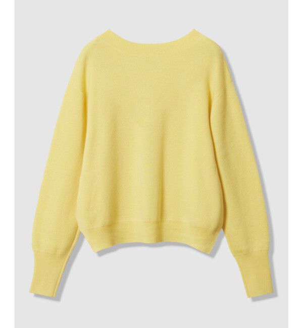 allureville「ウールスムース2WAYネックプルオーバー」|ニット・セーター|