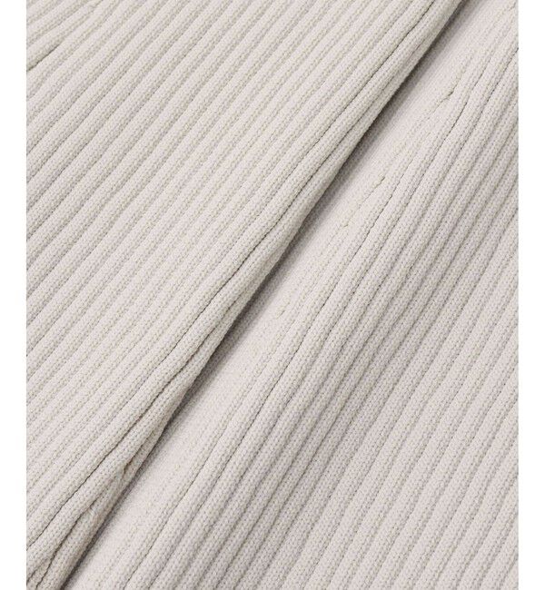 allureville「コンシールフロントマチフレアリブワンピース」|ワンピース|