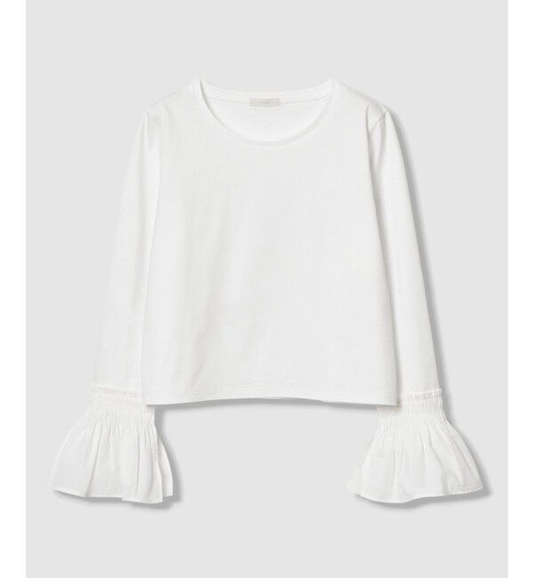 allureville「刺繍プリーツカフスプルオーバー」|Tシャツ・カットソー|