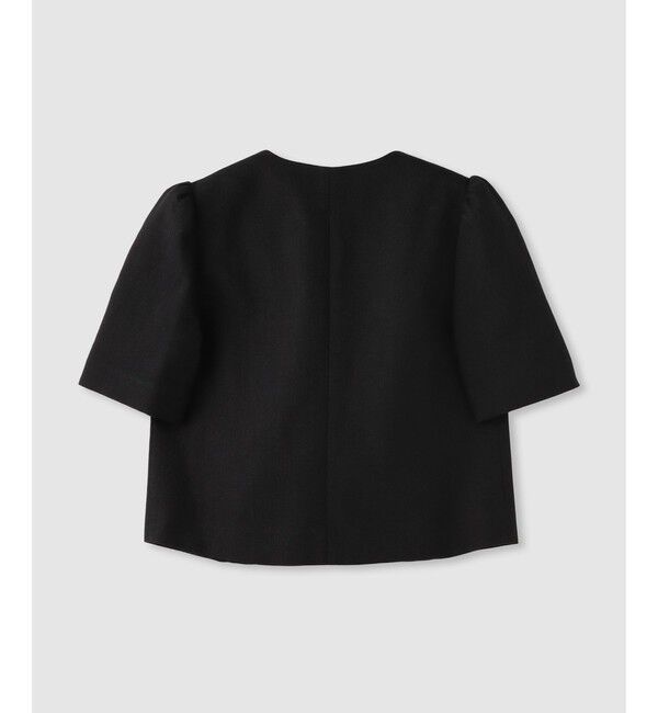 LOULOU WILLOUGHBY「【LOULOU WILLOUGHBY】ブライトリネン半袖ジャケット」|テーラードジャケット|