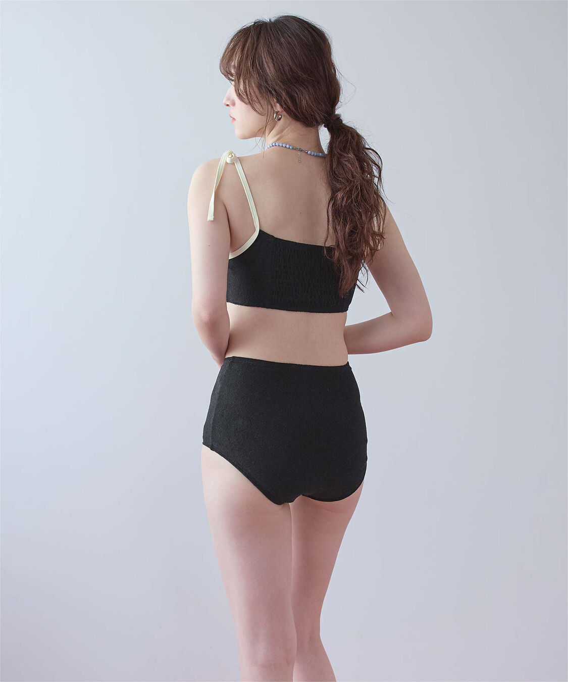 SEA DRESS「パイル素材パイピングビキニ/水着」|ビキニ|