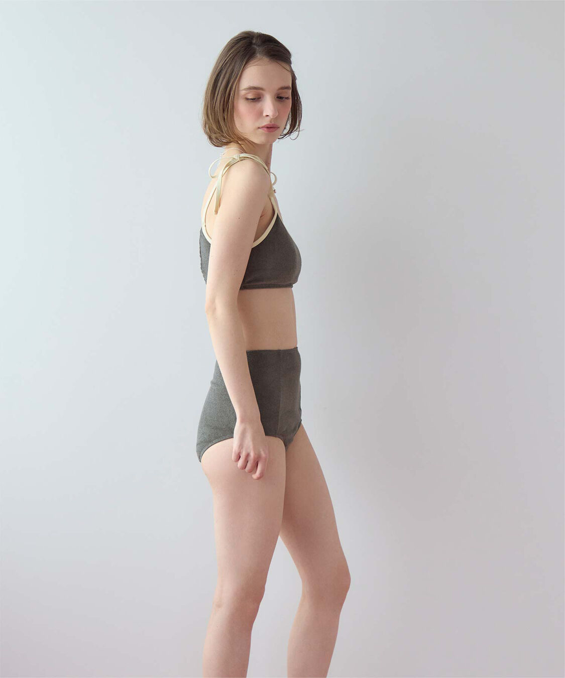 SEA DRESS「パイル素材パイピングビキニ/水着」|ビキニ|