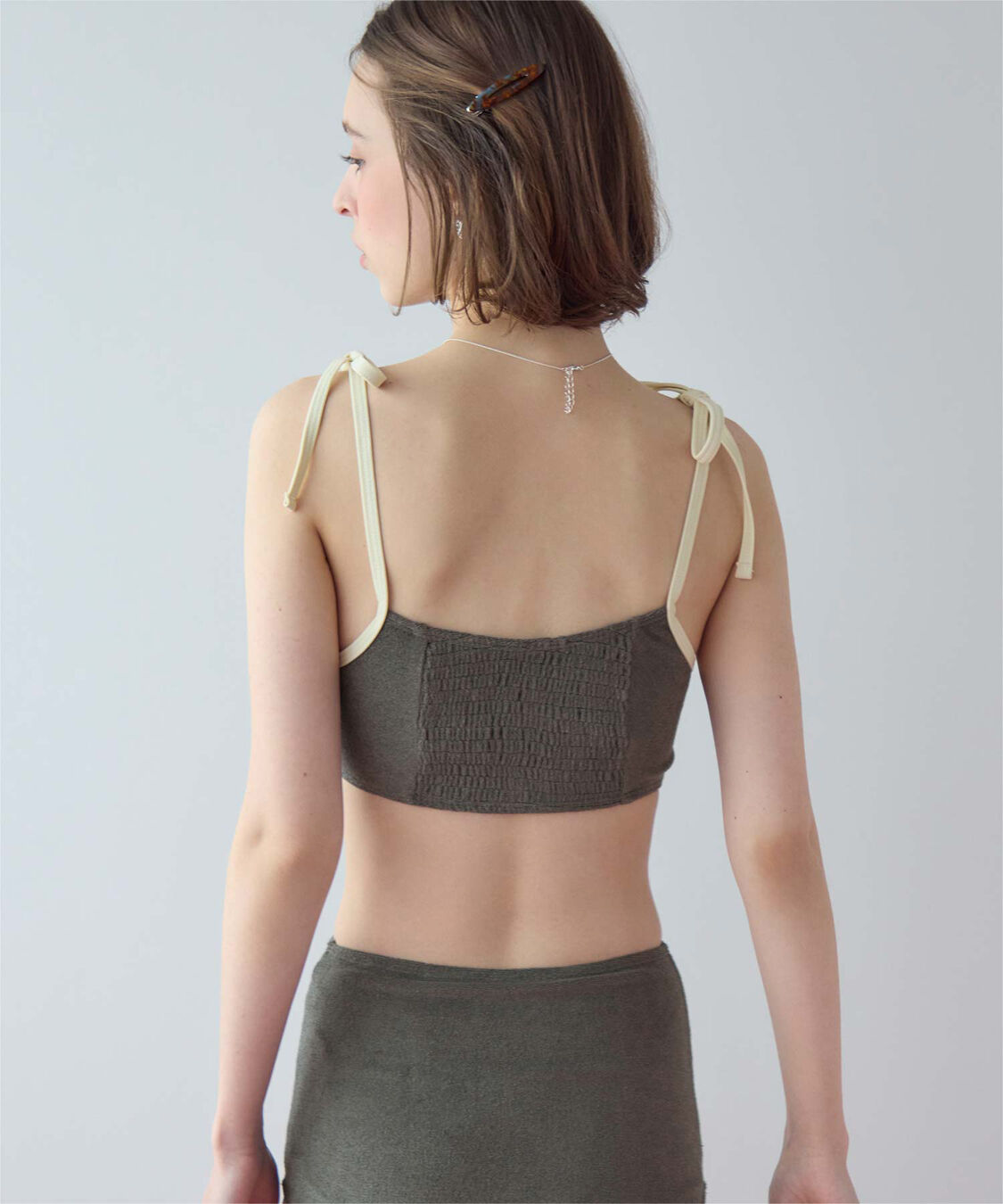 SEA DRESS「パイル素材パイピングビキニ/水着」|ビキニ|