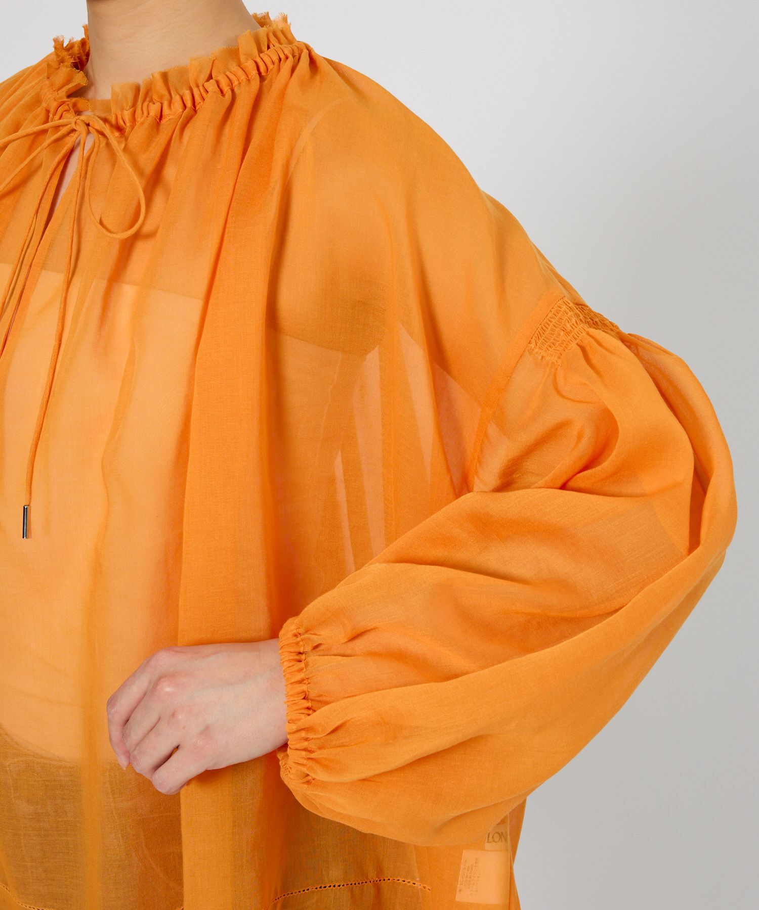 BABYLONE「2WAYオーガンジーブラウス」|シャツ・ブラウス|