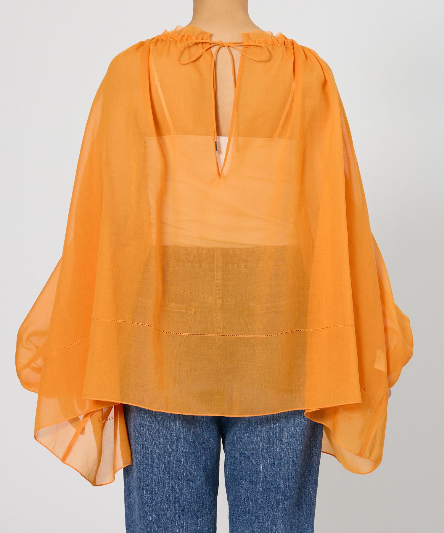 BABYLONE「2WAYオーガンジーブラウス」|シャツ・ブラウス|