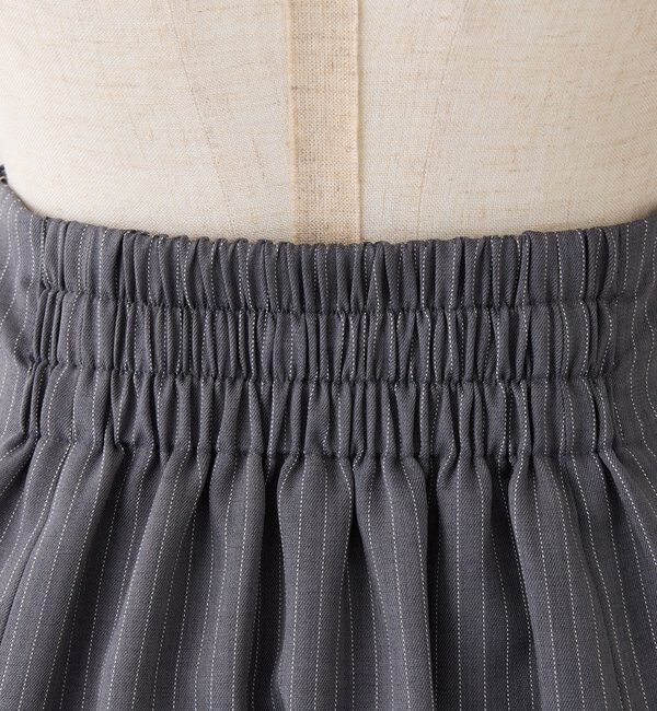  「【セットアップ可能】配色プリーツスカート/SMサイズ展開あり」|スカート|