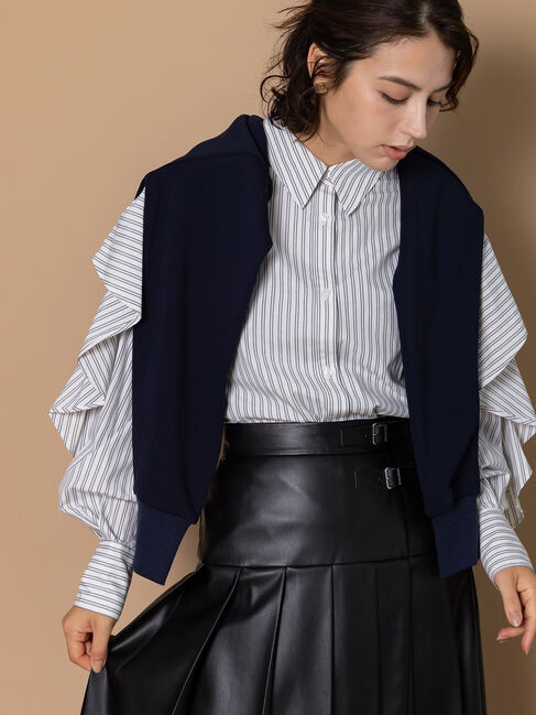 Te chichi「ラッフルスリーブシャツ」|シャツ・ブラウス|