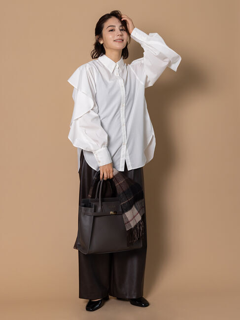 Te chichi「ラッフルスリーブシャツ」|シャツ・ブラウス|