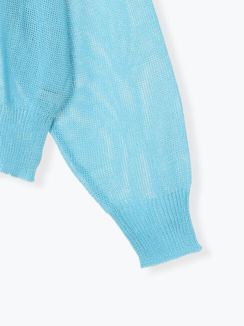 Te chichi「【WEB限定カラーあり】ペーパータッチヤーン2wayメッシュニット」|ニット・セーター|