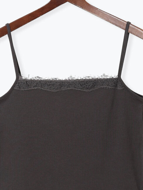 Te chichi「【接触冷感】レーストリムテレコキャミソール」|キャミソール|