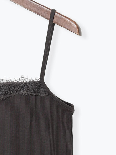 Te chichi「【接触冷感】レーストリムテレコキャミソール」|キャミソール|