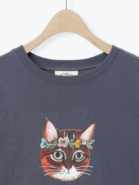 Samansa Mos2「【miyuki matsuo&times;Samansa Mos2】別布切替T」|Tシャツ・カットソー|