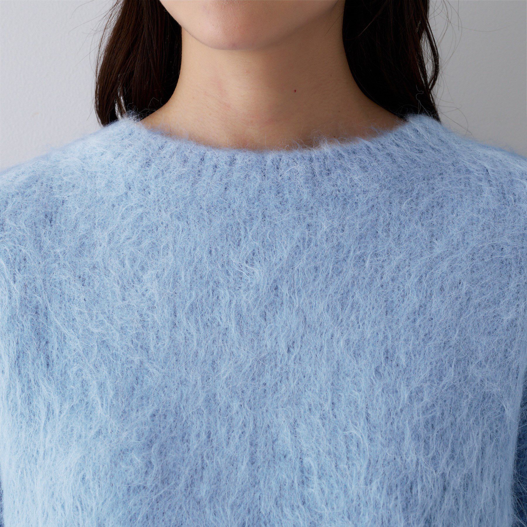 UNTITLED「【ゆったり】アルパカ混シャギーニット」|ニット・セーター|