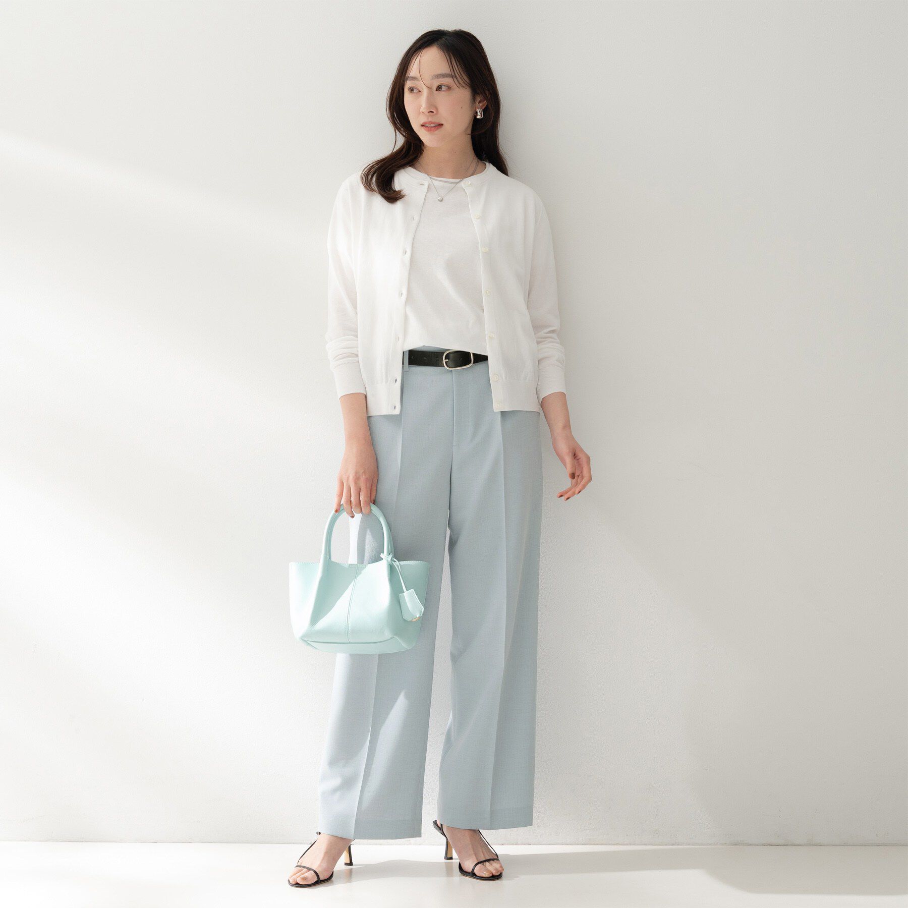 UNTITLED「【セットアップ可/UVカット/接触冷感/遮熱/通気性】スラブワイドパンツ」|その他|