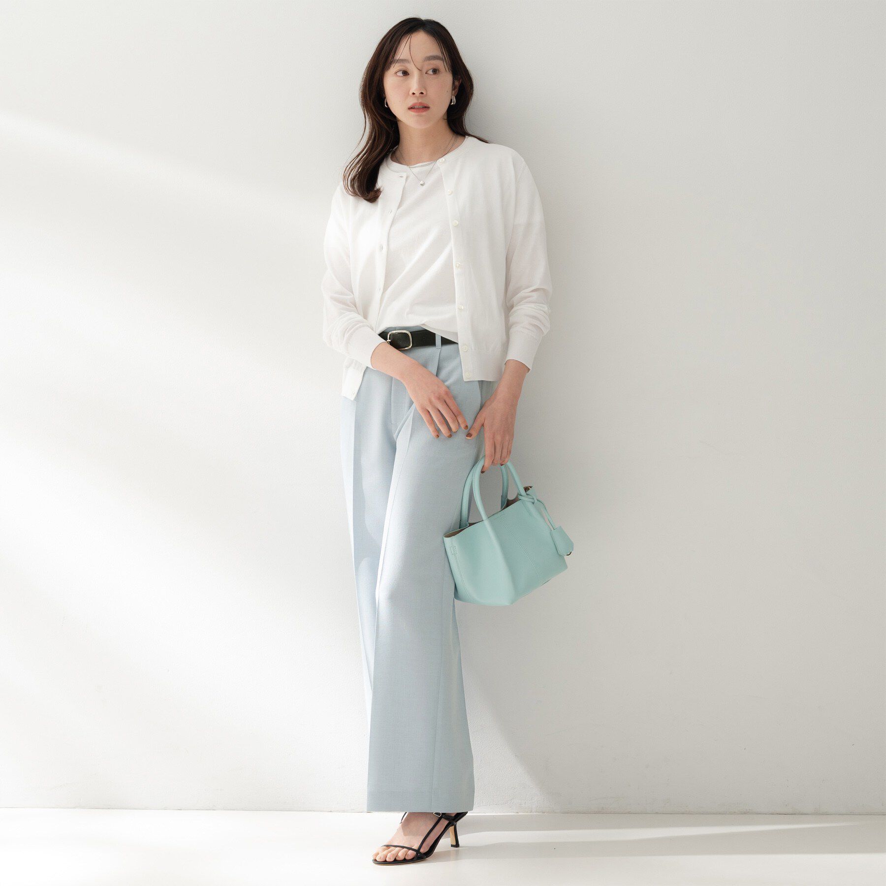 UNTITLED「【セットアップ可/UVカット/接触冷感/遮熱/通気性】スラブワイドパンツ」|その他|