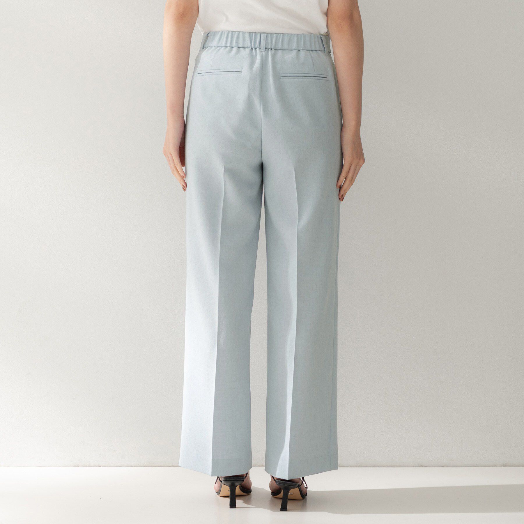 UNTITLED「【セットアップ可/UVカット/接触冷感/遮熱/通気性】スラブワイドパンツ」|その他|