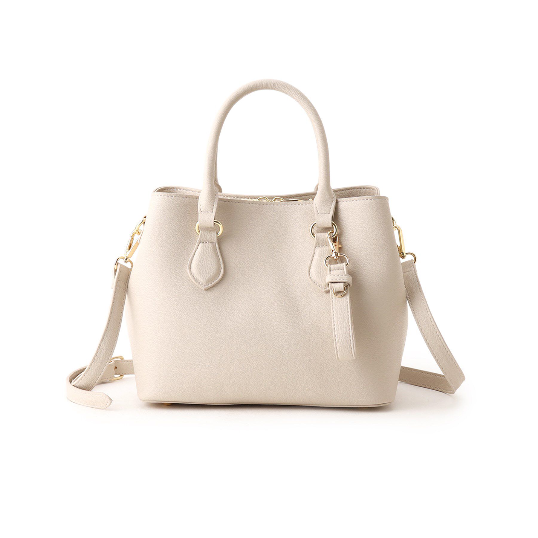 COUP DE CHANCE「【2WAY/通勤/セレモニー】クローチェバッグ」|ショルダー・メッセンジャー|アイボリー(004)