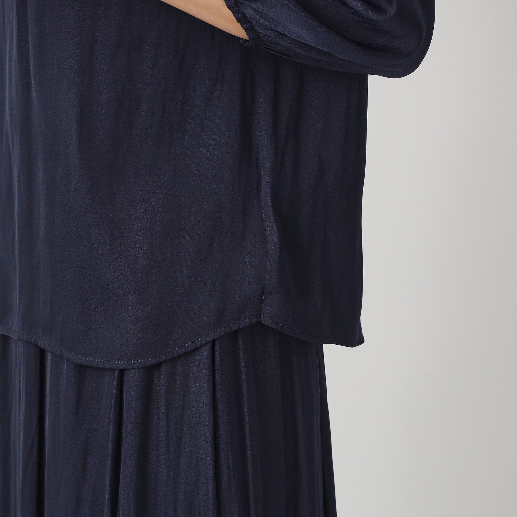 COUP DE CHANCE「【手洗い可／セットアップ可】エアリーなギャザーブラウス」|シャツ・ブラウス|