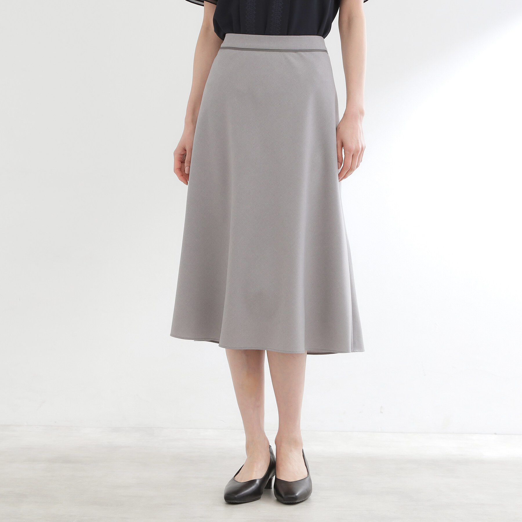 Reflect「【セットアップ可】セミフレアスカート」|スカート|