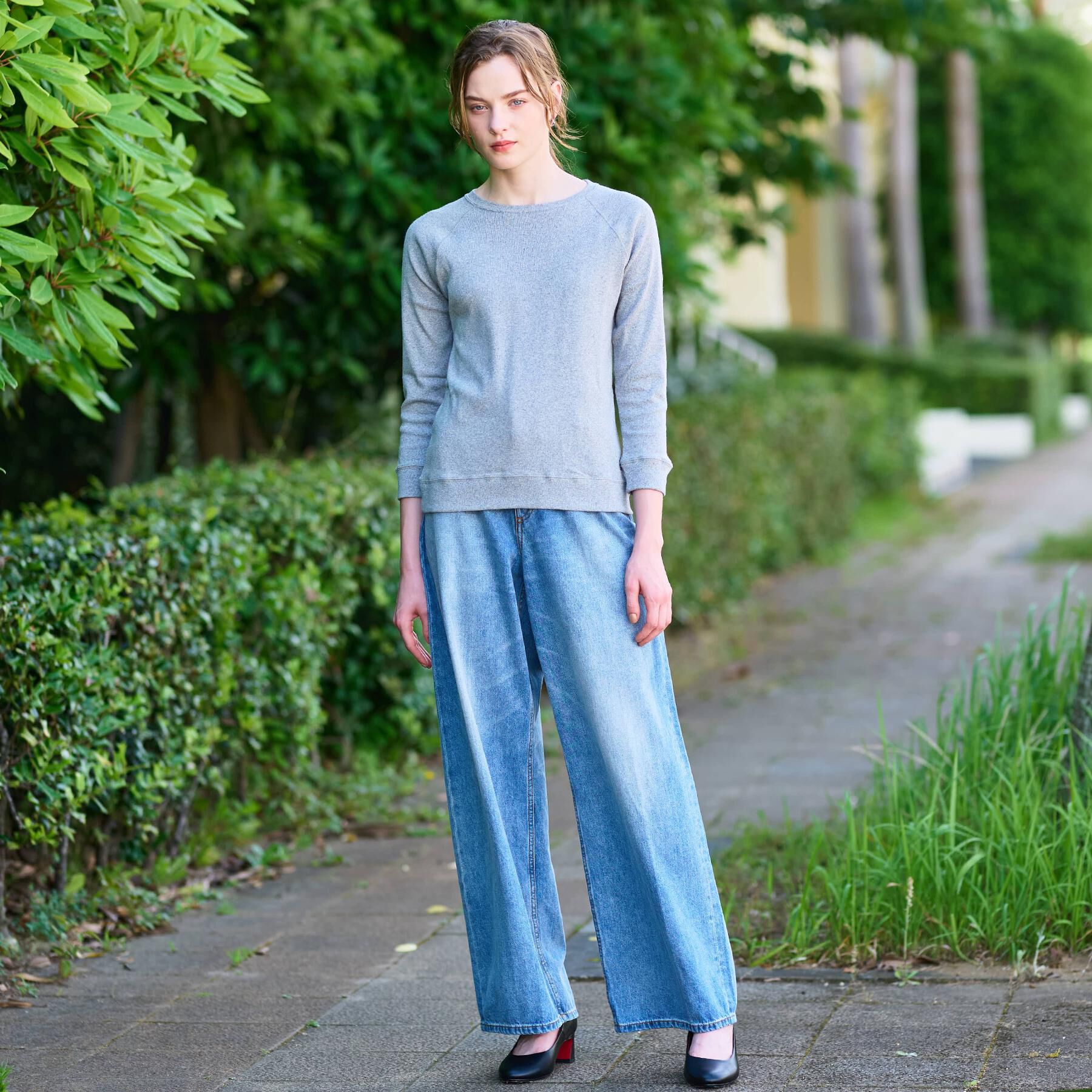 DRESSTERIOR「ラグランスリーブコットンプルオーバー」|パーカー|