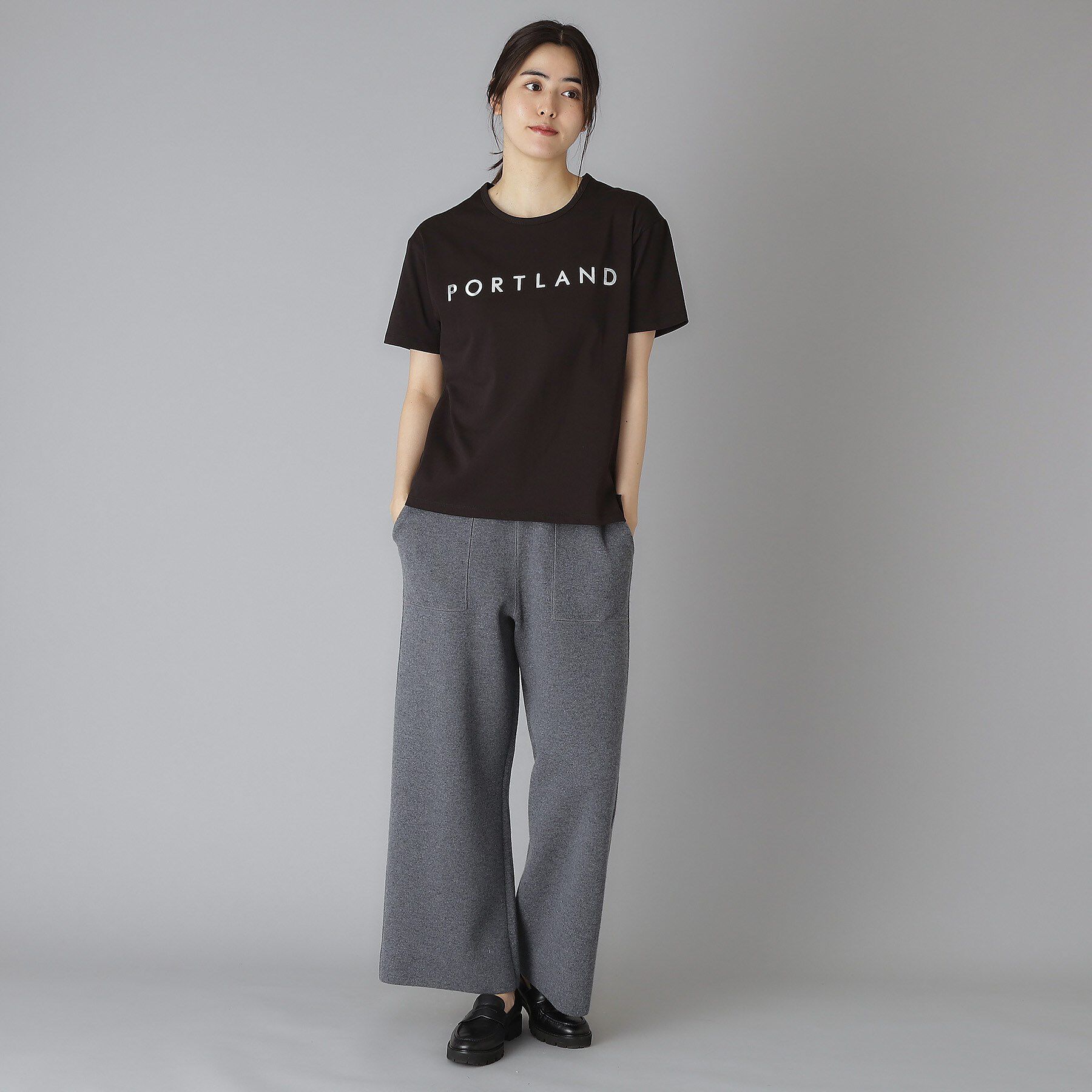 DRESSTERIOR「20／1シルケット風天竺Tシャツ」|Tシャツ・カットソー|