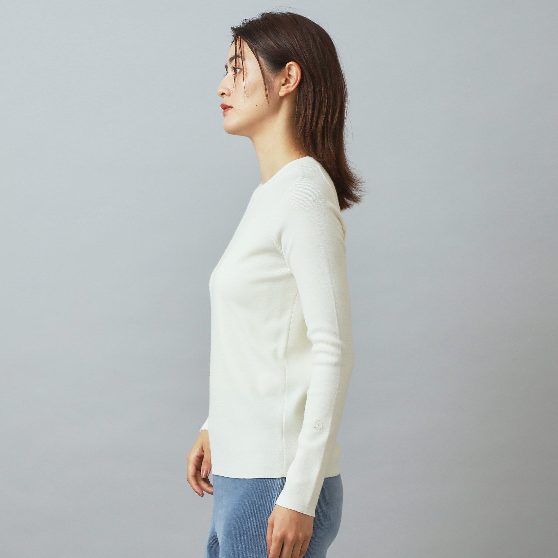 DRESSTERIOR「ストレッチフルニードルニット」|ニット・セーター|