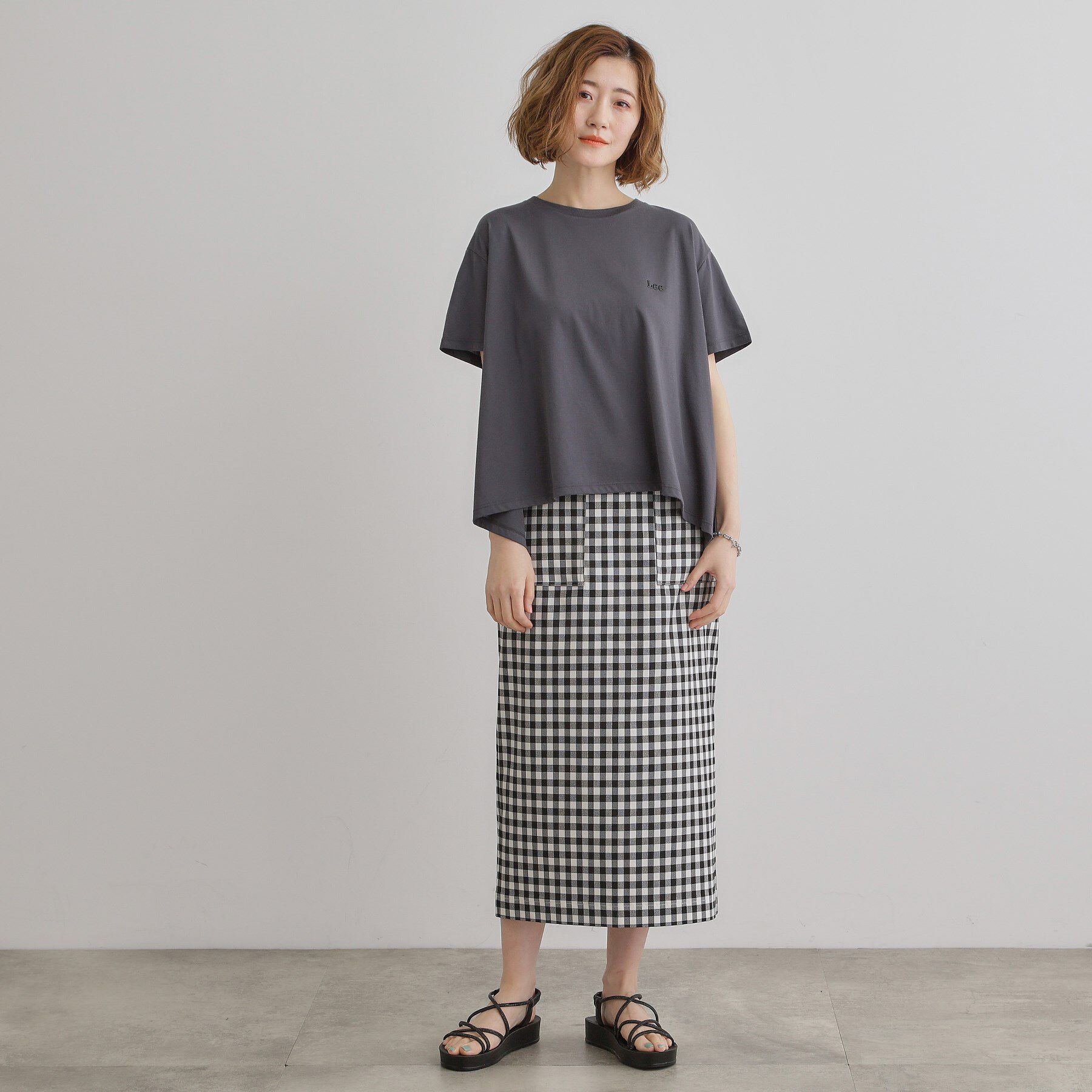 grove「【Lee&times;grove別注】HALF SLEEVE FLARE T-SHIRTS」|Tシャツ・カットソー|