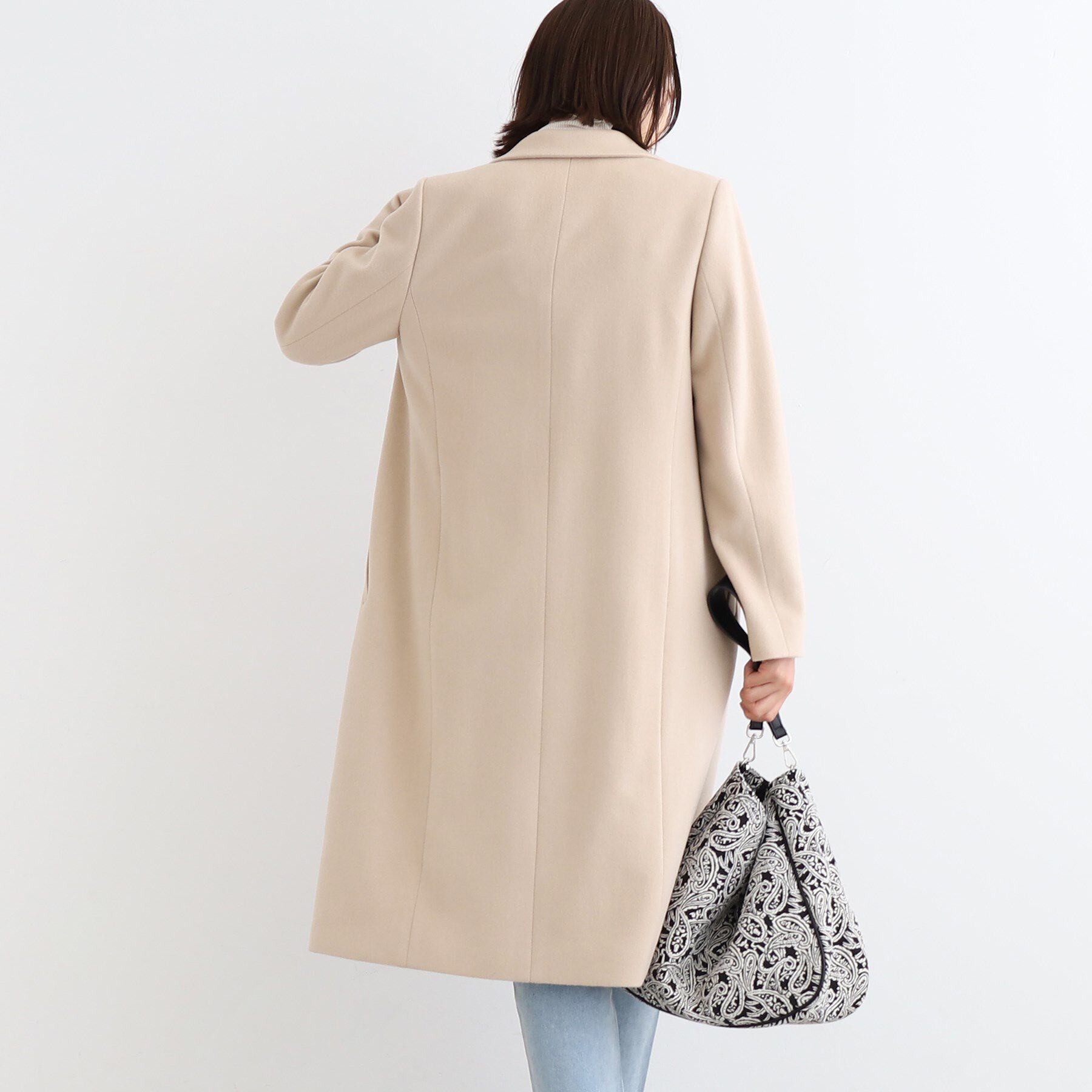 INDIVI「【定番人気！/名品コート/日本製】ウール100%チェスターコート」|チェスターコート|