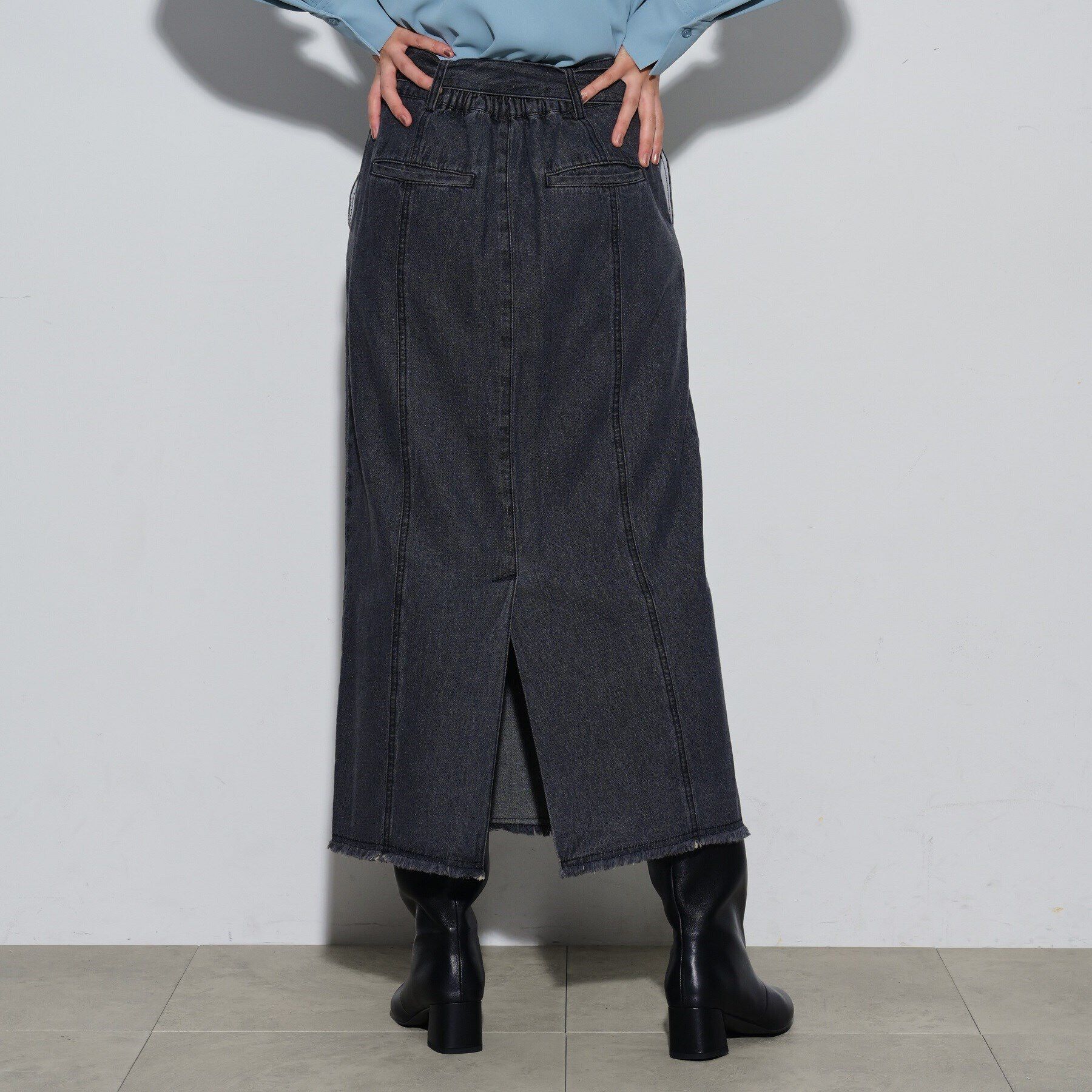 GALLEST「ストレートデニムスカート」|スカート|