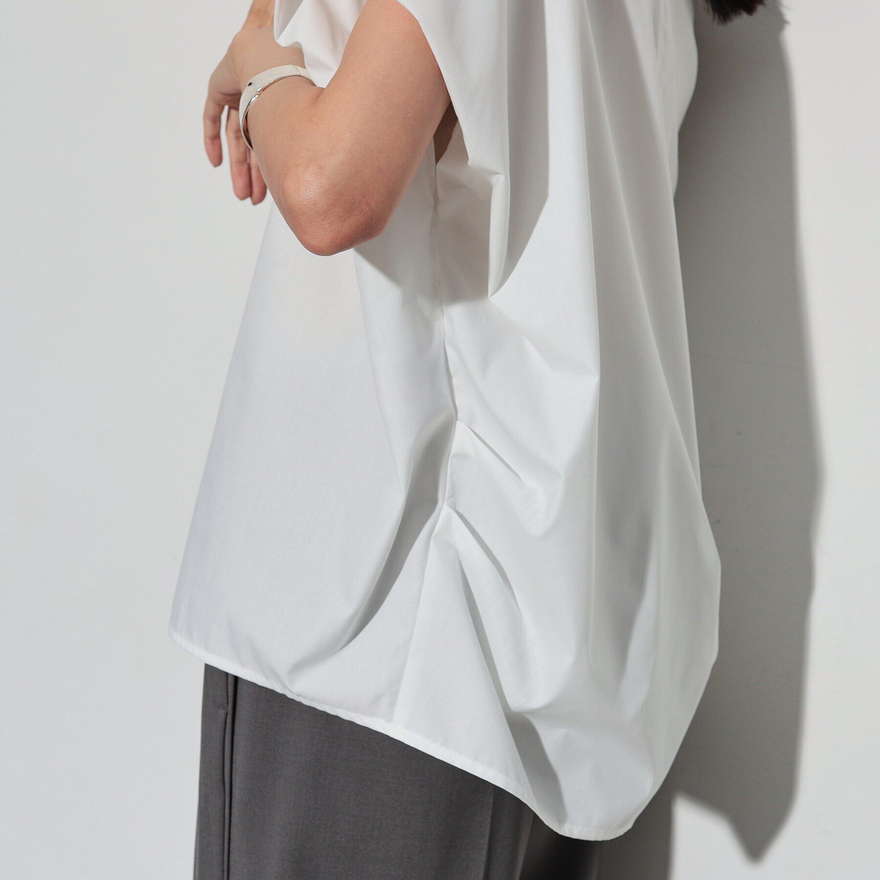 GALLEST「ノースリーブドルマンブラウス」|シャツ・ブラウス|