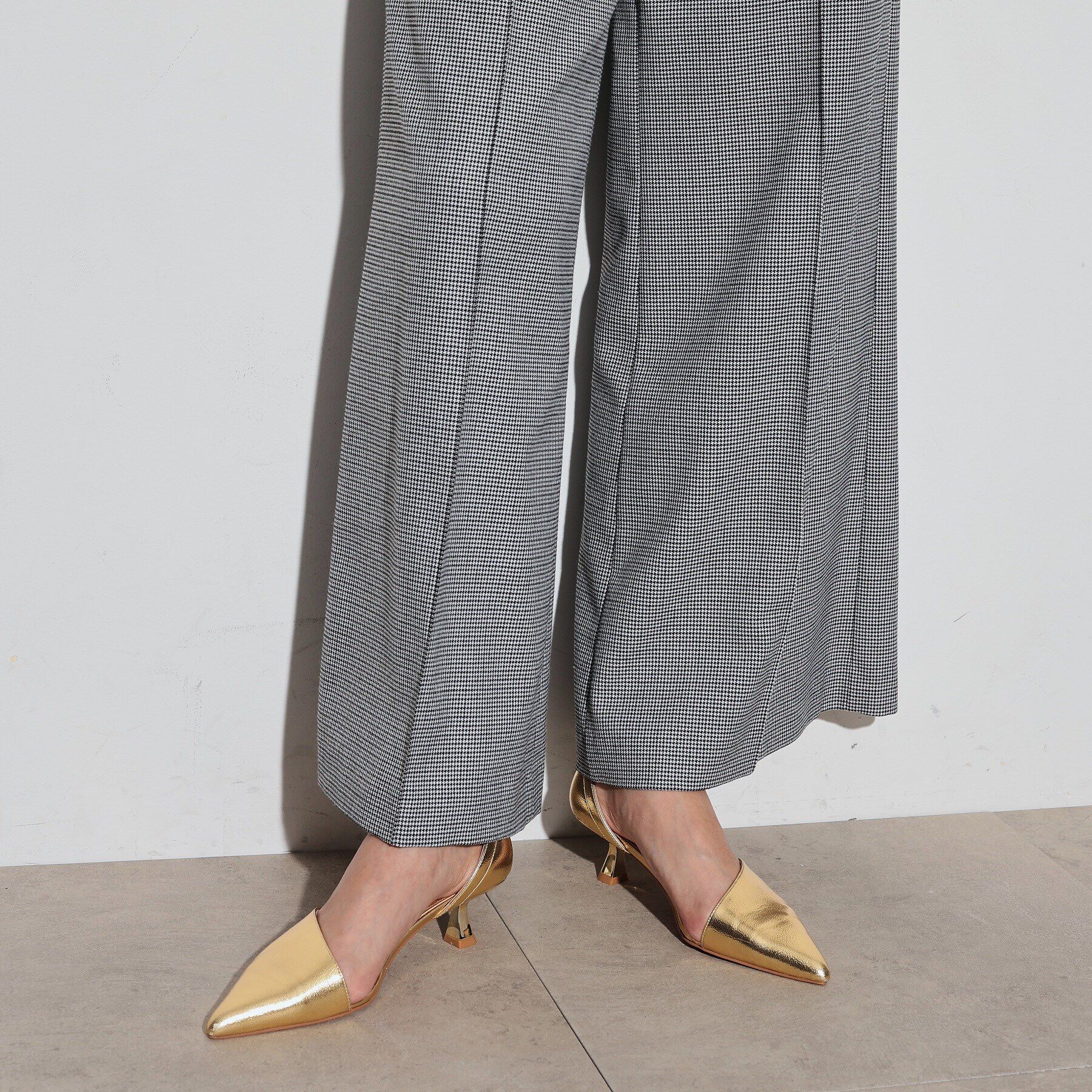 GALLEST「ブロックチェックワイドパンツ」|その他|