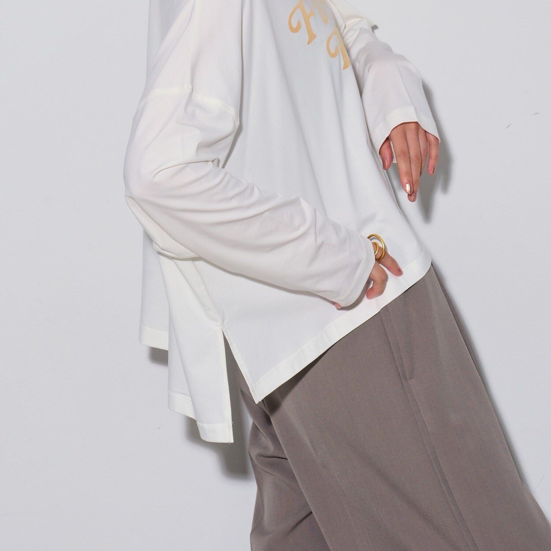 GALLEST「ヴィンテージロゴプリントロングTシャツ」|Tシャツ・カットソー|