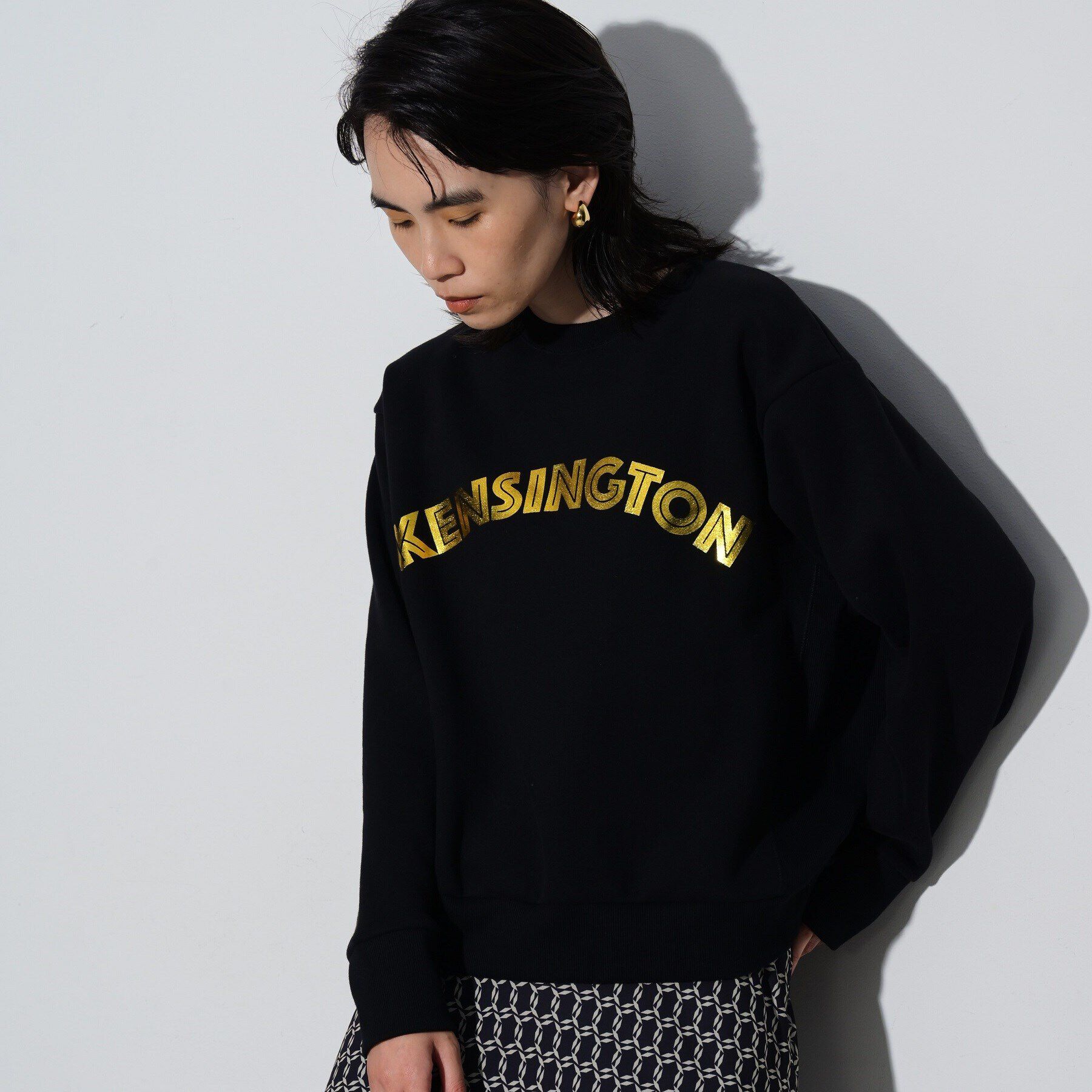 GALLEST「ロゴ裏毛トップス」|パーカー|