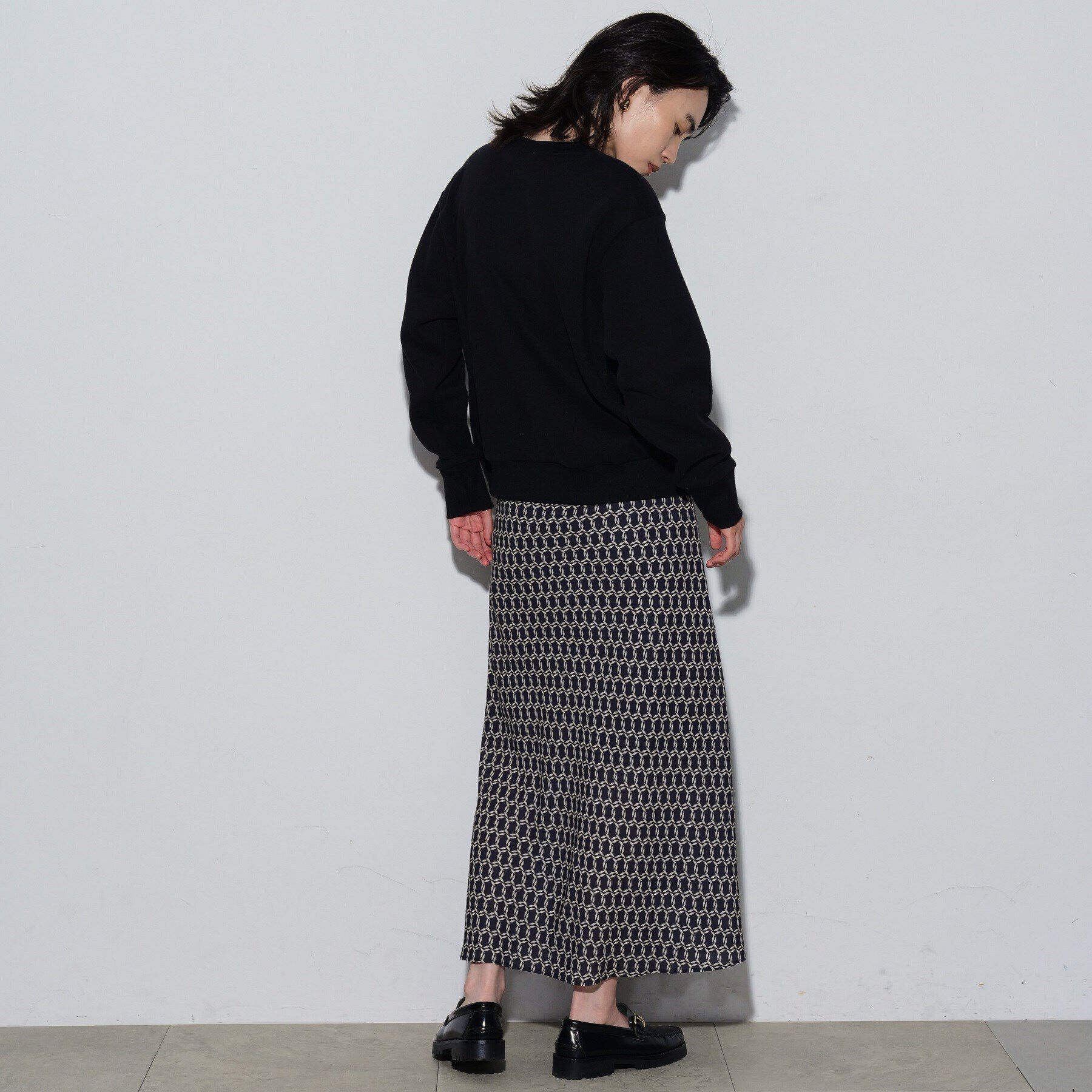 GALLEST「ロゴ裏毛トップス」|パーカー|