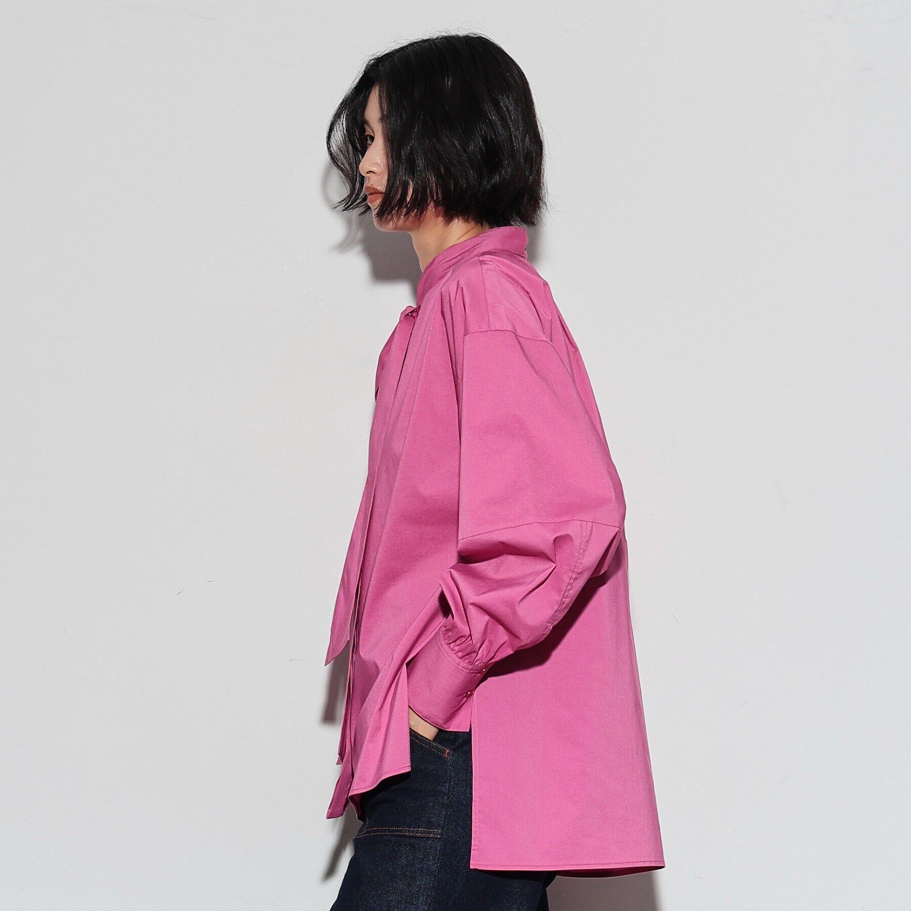 GALLEST「タイプライターボウタイシャツ」|シャツ・ブラウス|