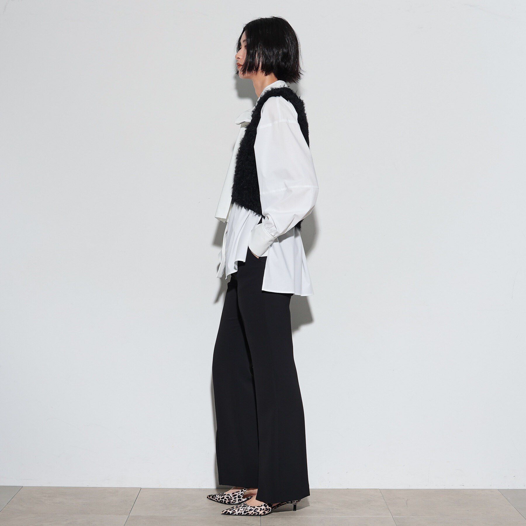 GALLEST「タイプライターボウタイシャツ」|シャツ・ブラウス|