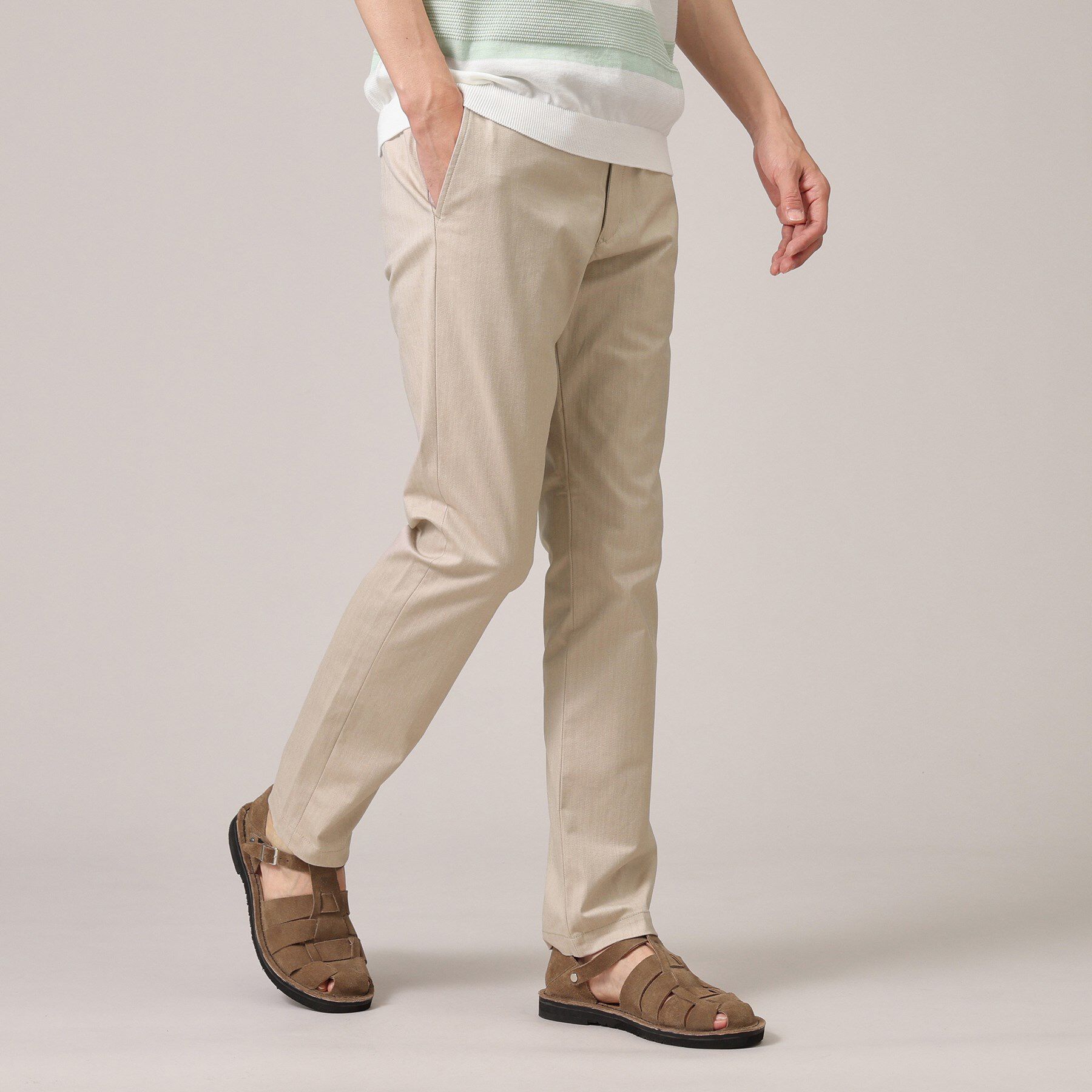 TAKEO KIKUCHI「【全7サイズ&times;8色展開！】トップマルチヘリンボン パンツ」|その他|