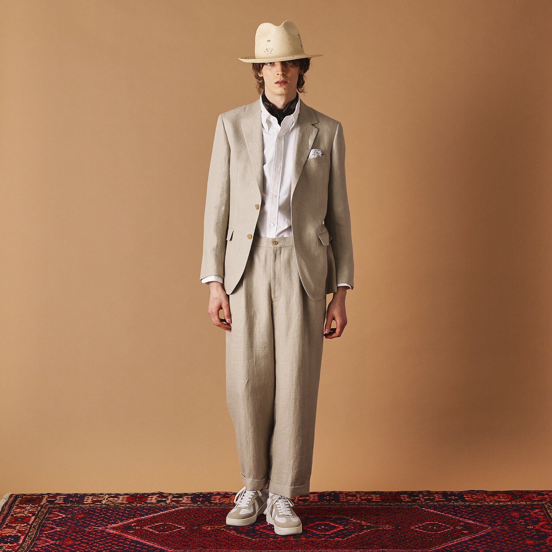 40CARATS&525「リネン テーラードジャケット」|テーラードジャケット|