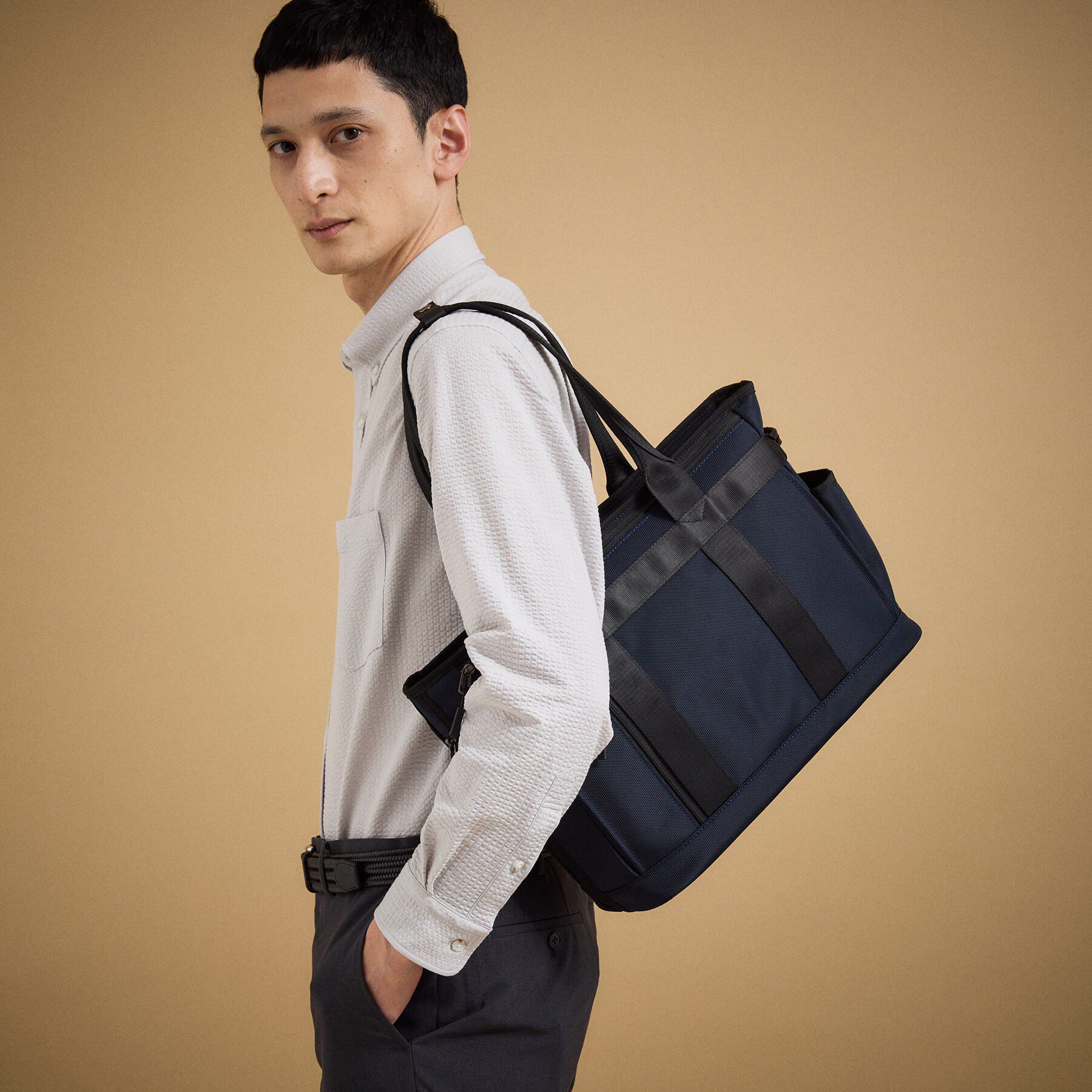 TAKEO KIKUCHI「ONOFFドビートートバッグ」|トートバッグ|