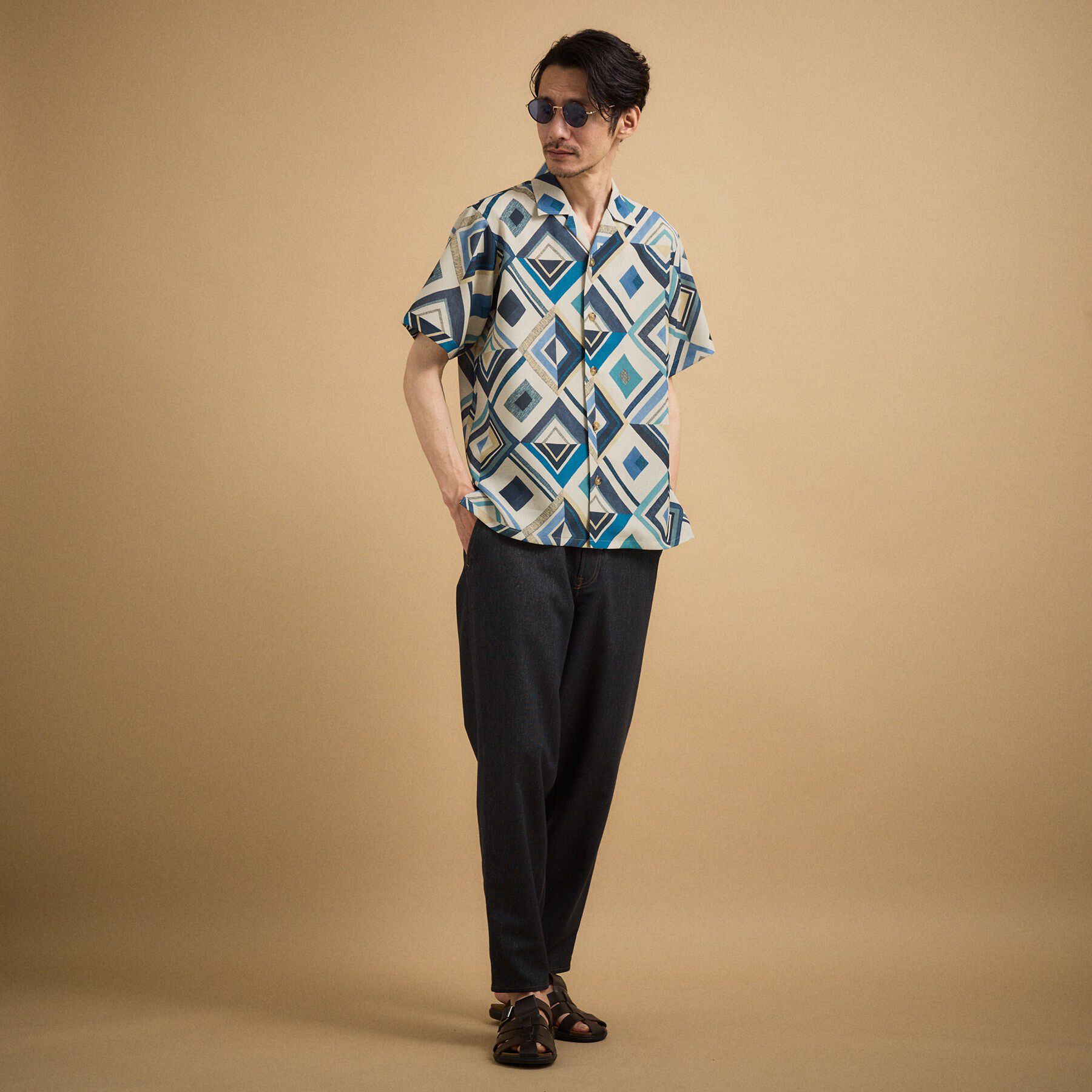 TAKEO KIKUCHI「デニムライクカラミイージーパンツ」|その他|