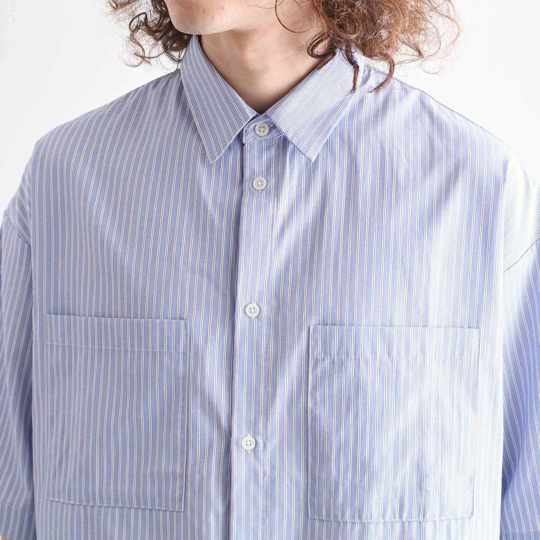 tk.TAKEO KIKUCHI「ストライプ刺繍シャツ」|シャツ・ブラウス|